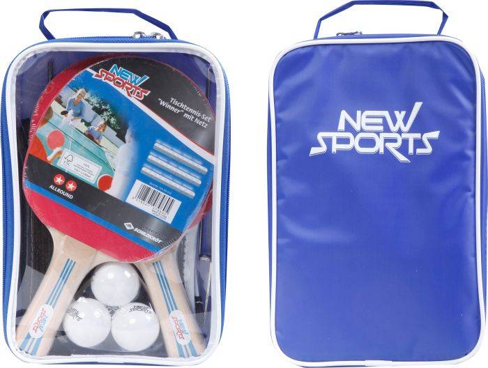 NSP TT-Set,2 Schläger,3 Bälle,inkl.Net