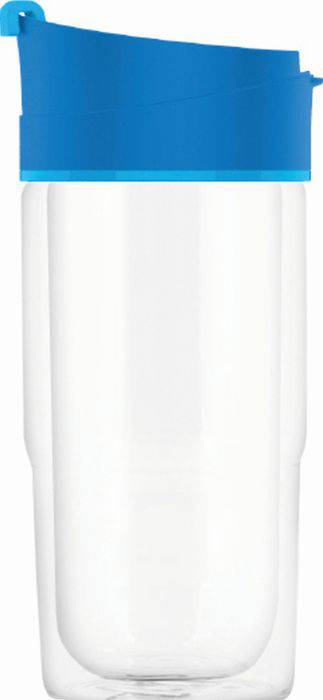 8834.20 SIGG Glas Thermobecher blau 0.37 L