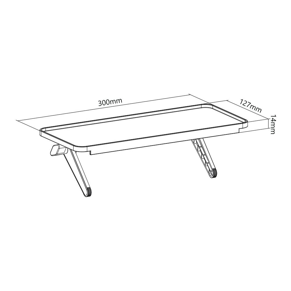 My Wall Ablagefach Schwarz