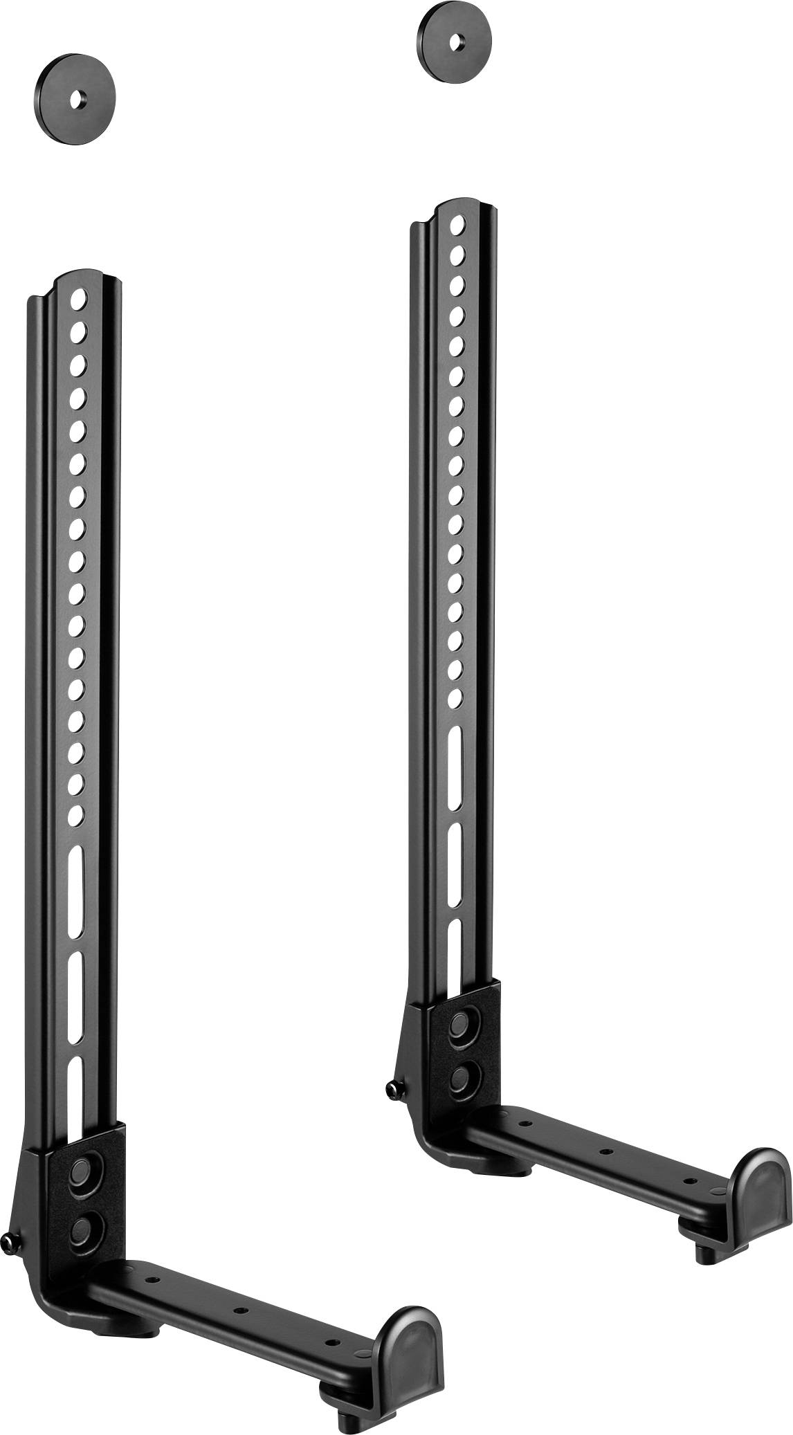 My Wall HZ 19L Soundbar-Halterung Schwenkbar Schwarz 2St.