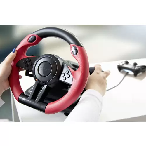 SpeedLink TRAILBLAZER Racing Wheel Lenkrad USB PlayStation 3, PlayStation 4, PlayStation 4 Slim, PlayStation 4 Pro, PC, Xbox One SpeedLink TRAILBLAZER Racing Wheel Lenkrad USB PlayStation 3, PlayStation 4, PlayStation 4 Slim, PlayStation 4 Pro, PC, Xbox One