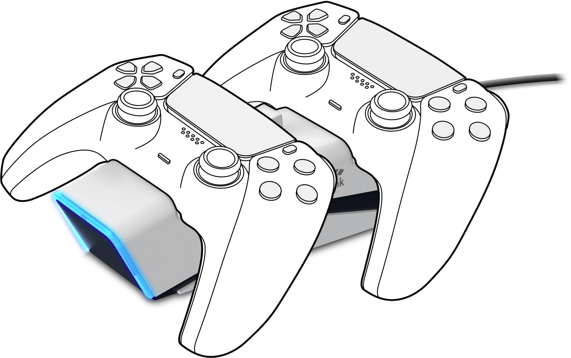 SpeedLink TWINDOCK Charging System Controller-Ladestation PS5