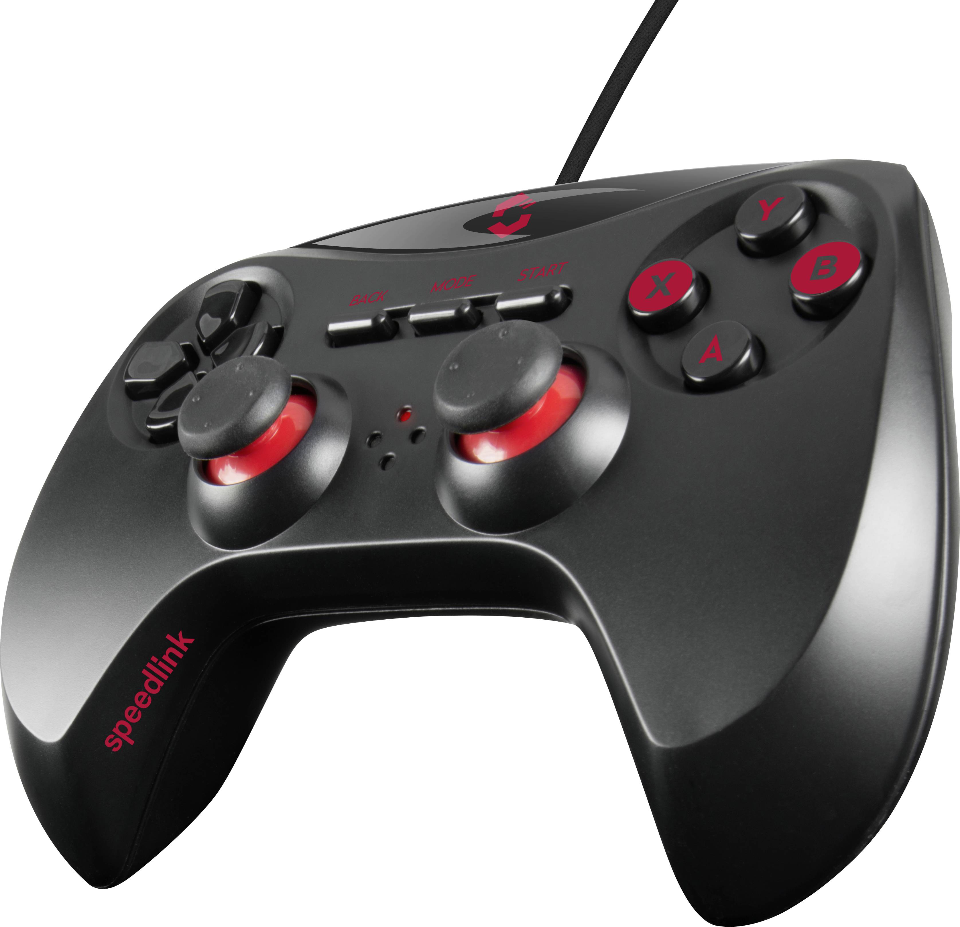 SpeedLink STRIKE NX Gamepad PC, PlayStation 3 Schwarz