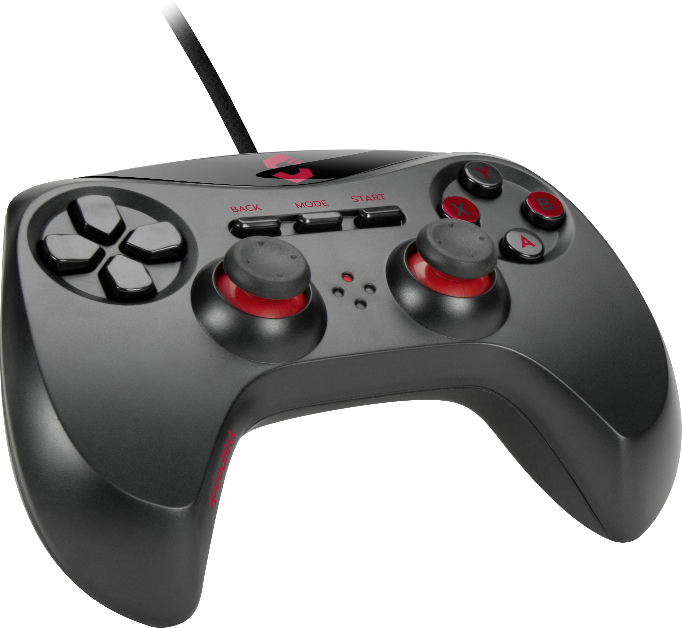 SpeedLink STRIKE NX Gamepad PC, PlayStation 3 Schwarz