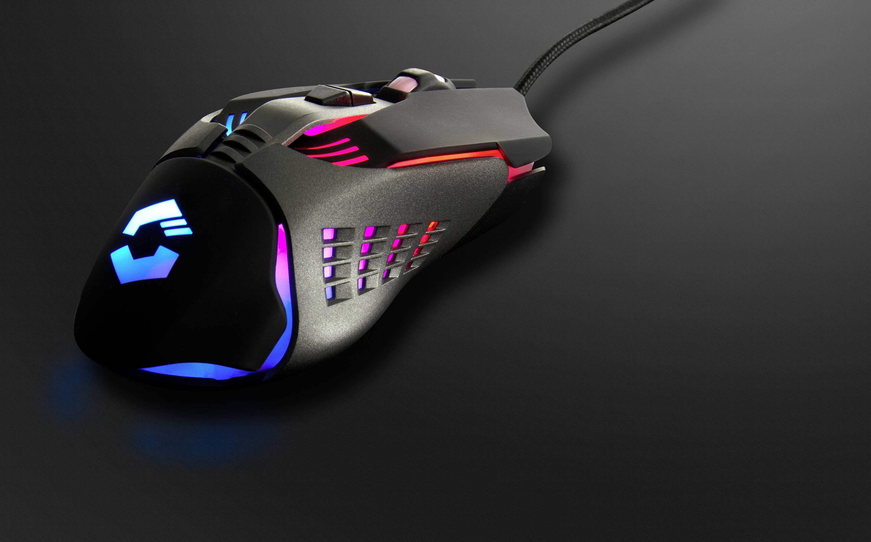 SpeedLink TYALO Gaming-Maus USB Optisch Schwarz 5 Tasten 1200 dpi, 1600 dpi, 2400 dpi, 3200 dpi Beleuchtet