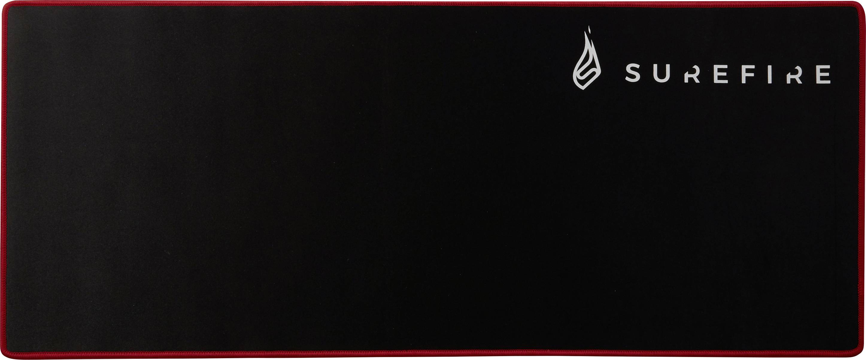 Surefire Gaming Silent Flight 680 Gaming-Mauspad Schwarz/Rot