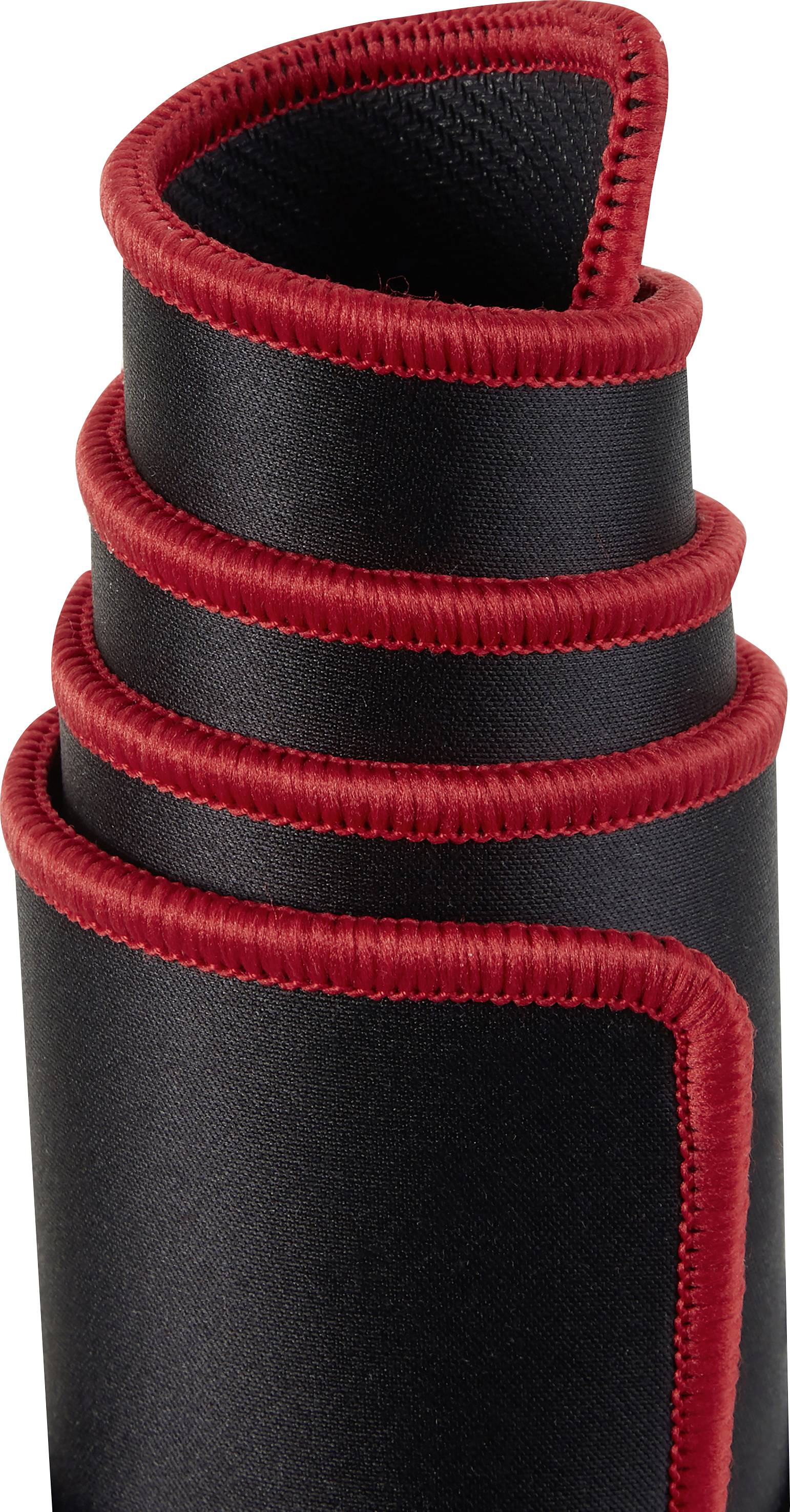 Surefire Gaming Silent Flight 680 Gaming-Mauspad Schwarz/Rot