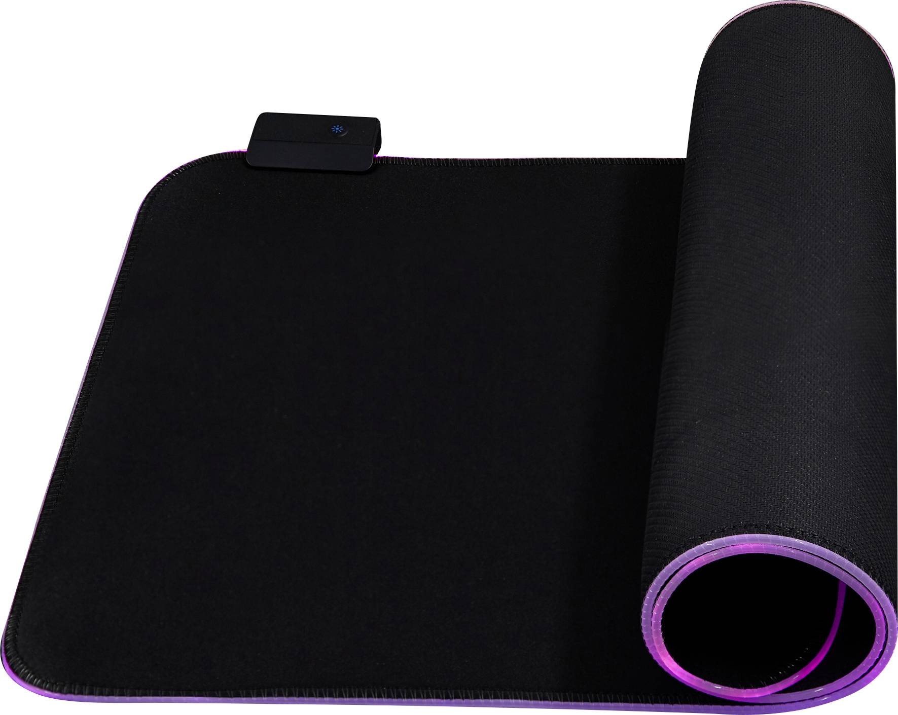 Surefire Gaming Silent Flight RGB-680 Gaming-Mauspad Beleuchtet Schwarz