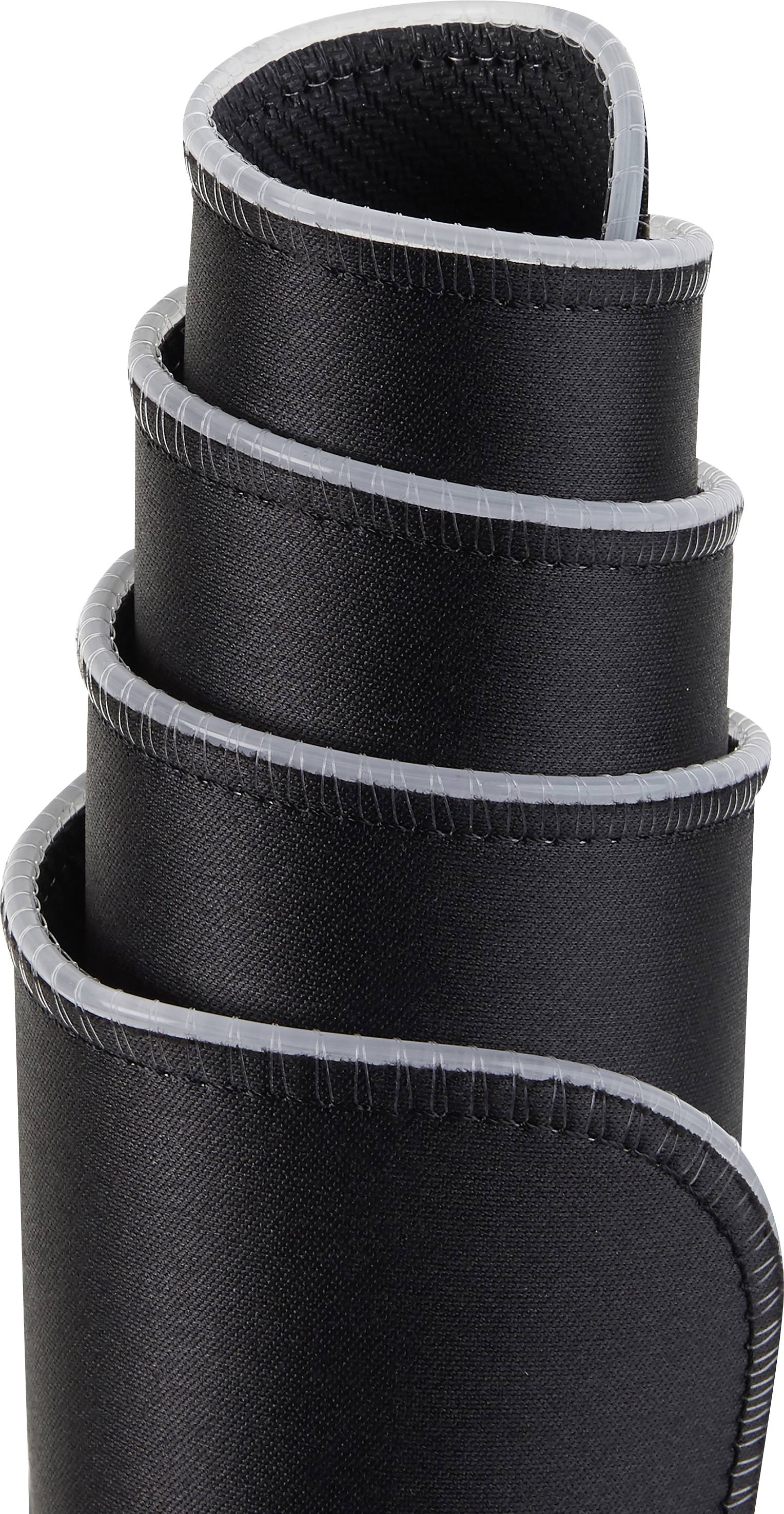 Surefire Gaming Silent Flight RGB-680 Gaming-Mauspad Beleuchtet Schwarz