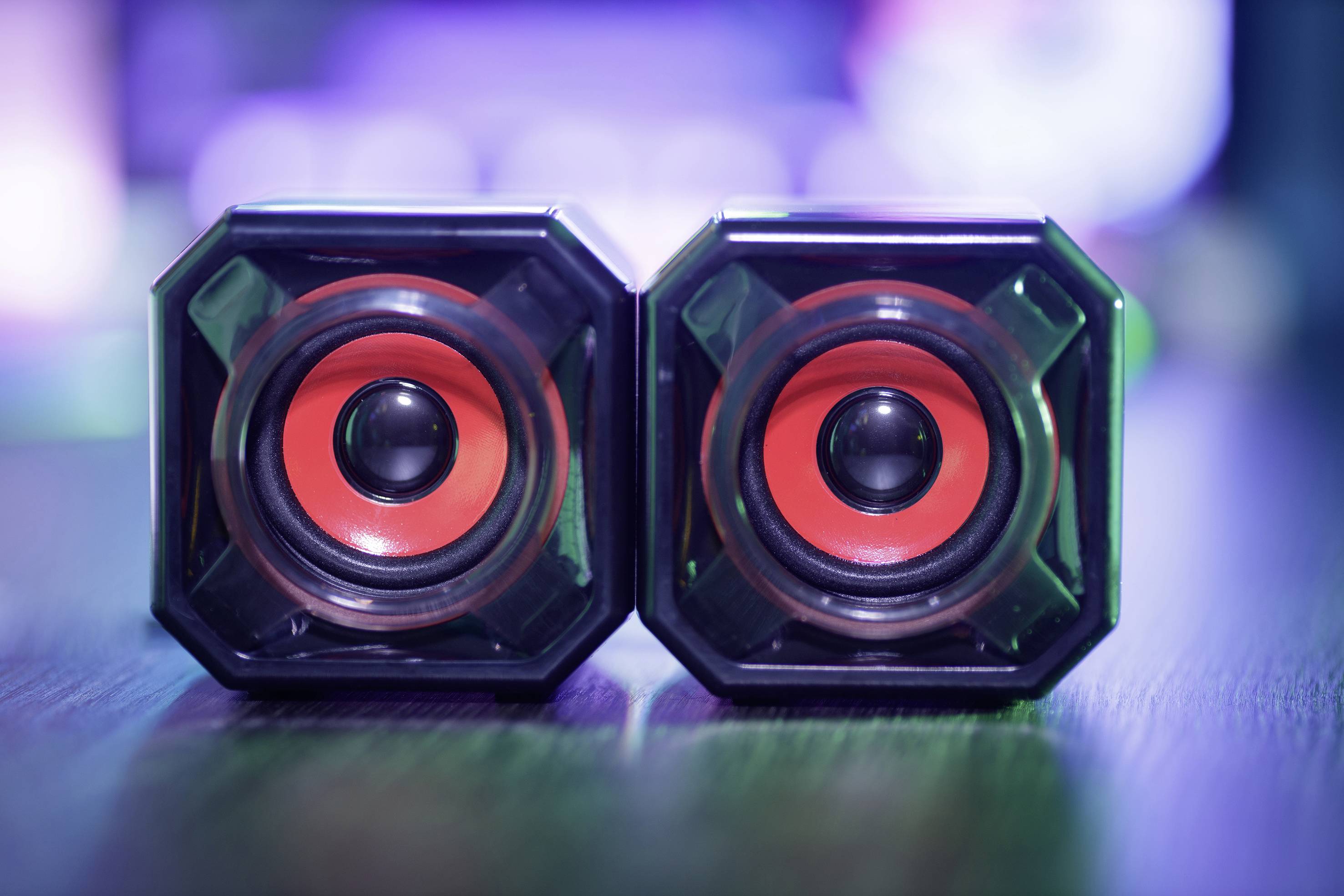 Surefire Gaming Gator Eye 2.0 PC-Lautsprecher Kabelgebunden, USB 5 W Schwarz/Rot