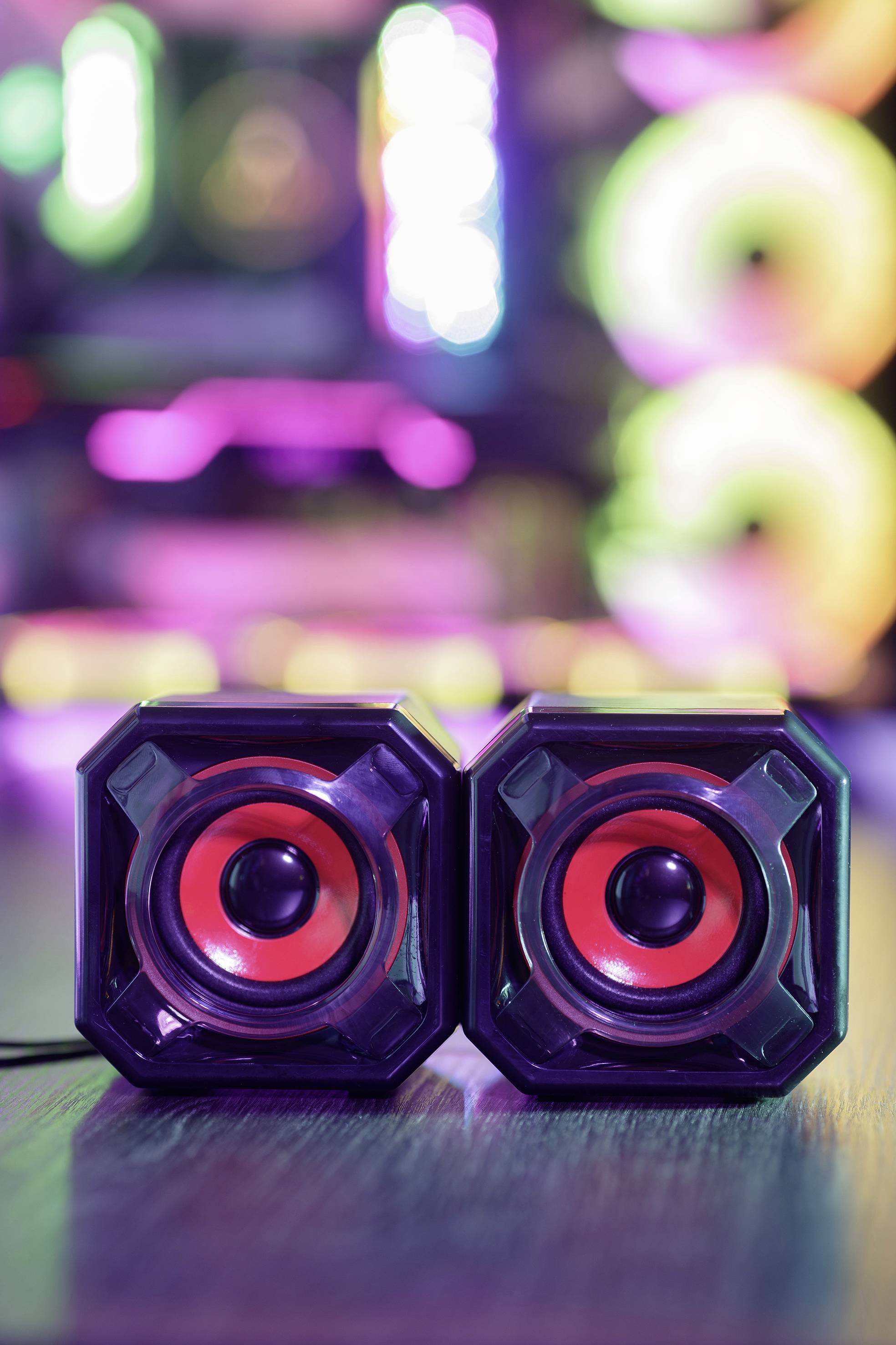 Surefire Gaming Gator Eye 2.0 PC-Lautsprecher Kabelgebunden, USB 5 W Schwarz/Rot