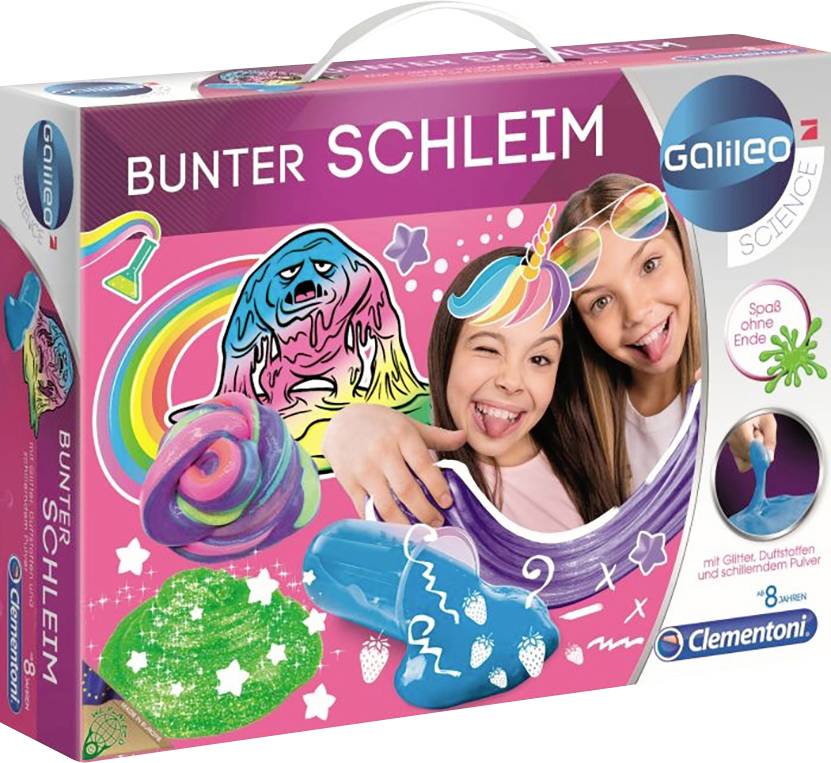 Clementoni 59172 Bunter Schleim Lernpaket