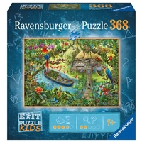 Ravensburger 12924 AT EXIT KIDS Dschungelsaf. 368 Teile 12924 Ravensburger 12924 AT EXIT KIDS Dschungelsaf. 368 Teile 12924