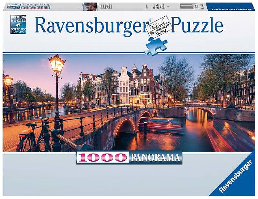 Pz. Abend in Amsterdam 1000T 16752 Ravensburger 16752 Puzzle Abend in Amsterdam  1000 Teile 1 St.
