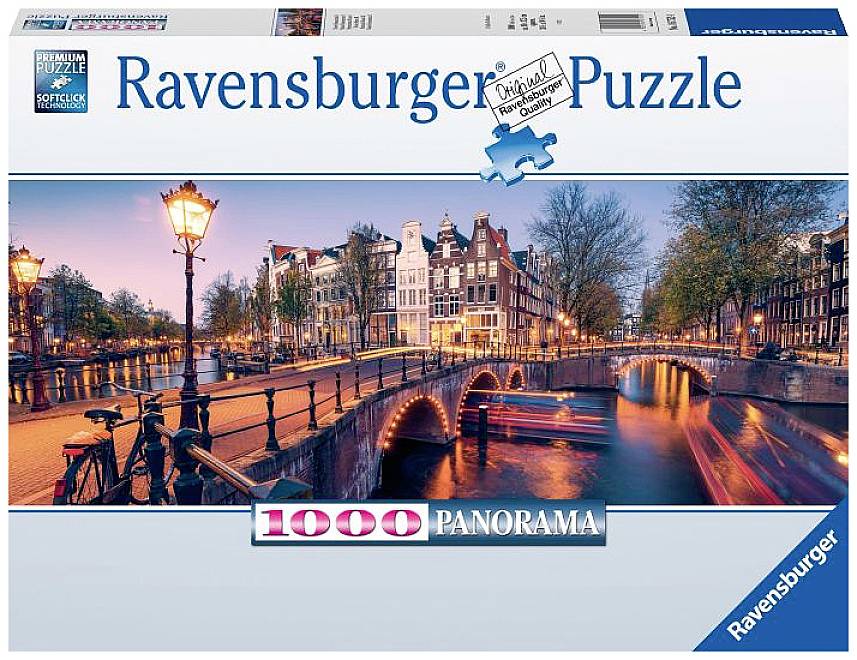 Pz. Abend in Amsterdam 1000T 16752 Ravensburger 16752 Puzzle Abend in Amsterdam  1000 Teile 1 St.