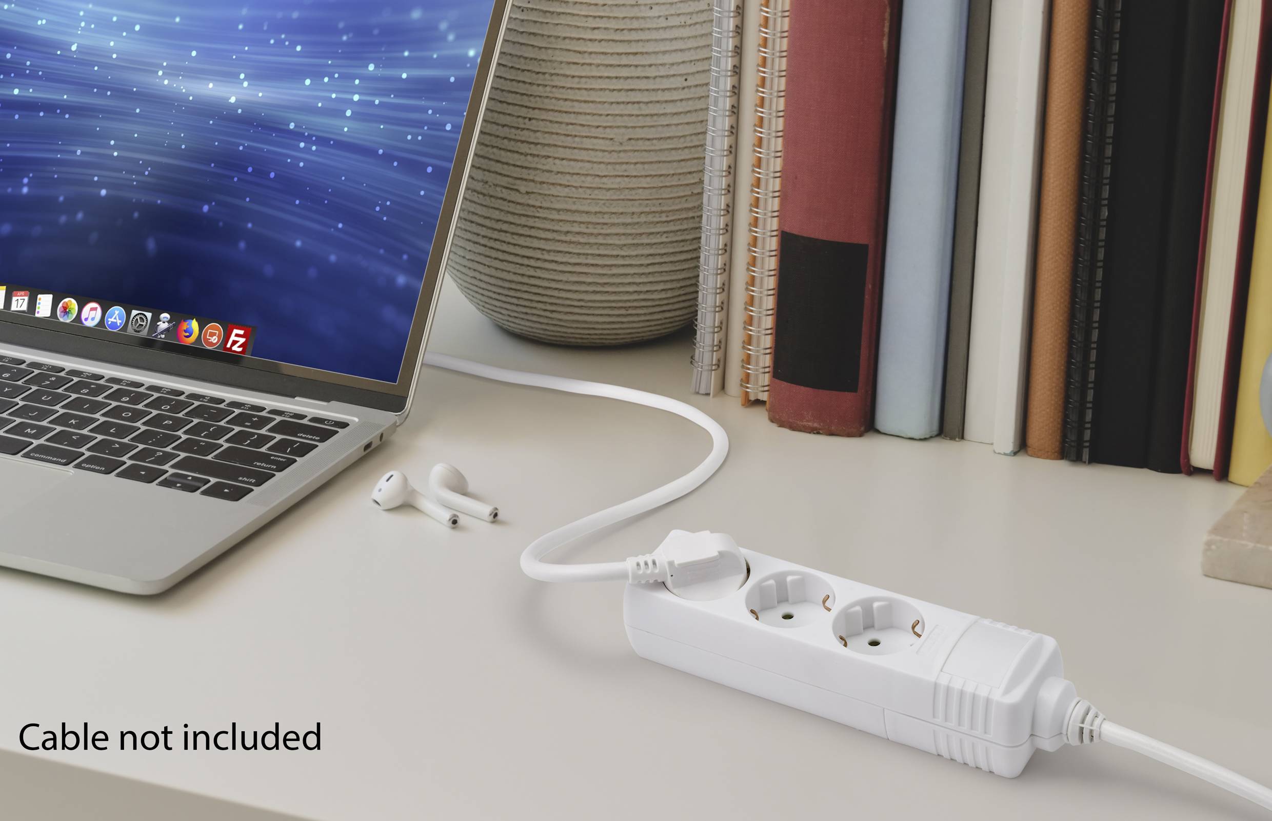 Sygonix BT-2372208 Steckdosenleiste 3fach Weiß