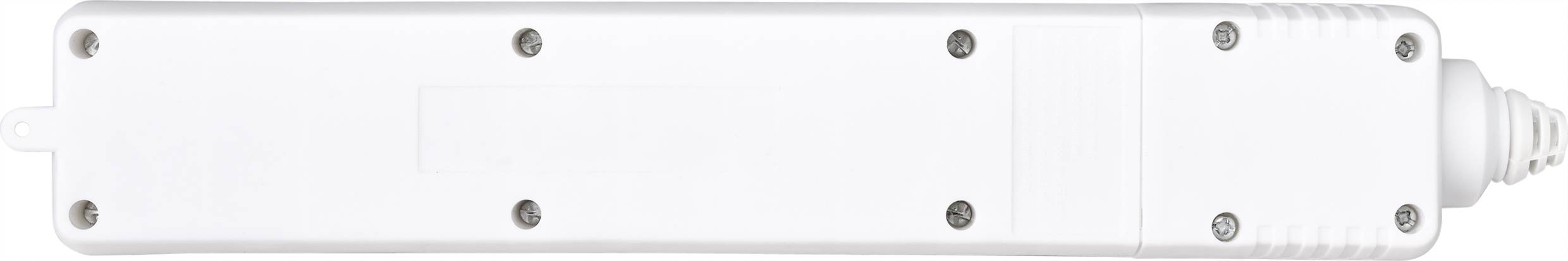 Sygonix SY-4744418 Steckdosenleiste 5fach Weiß 1St.