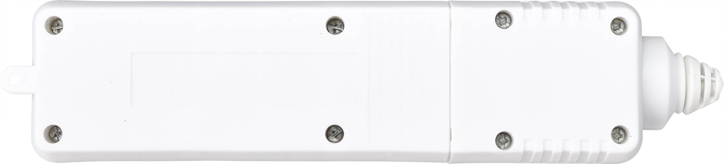 Sygonix BT-2372210 Steckdosenleiste mit Schalter 3fach Weiß 1St.