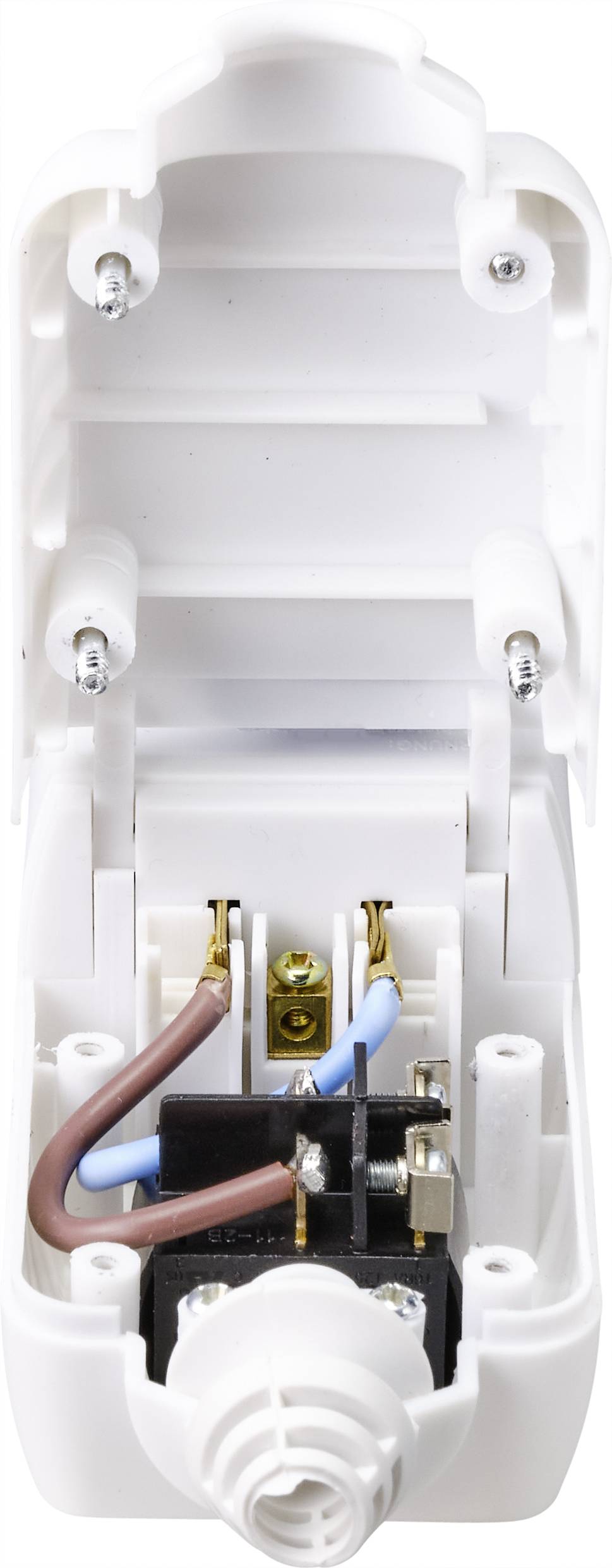 Sygonix BT-2372210 Steckdosenleiste mit Schalter 3fach Weiß 1St.