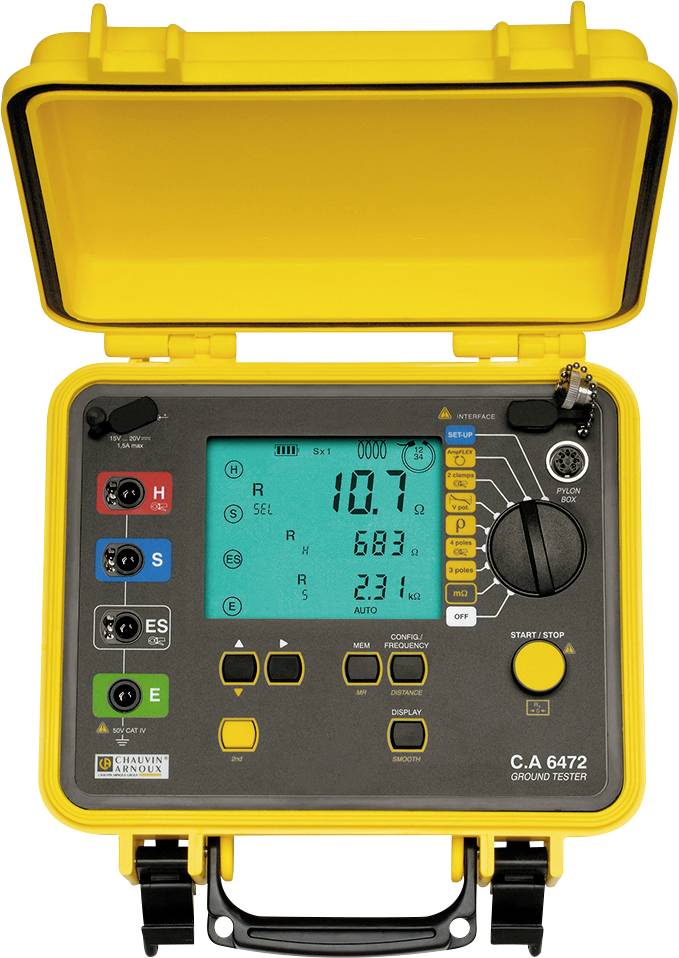 Chauvin Arnoux C.A 6472 Erdungsmessgerät