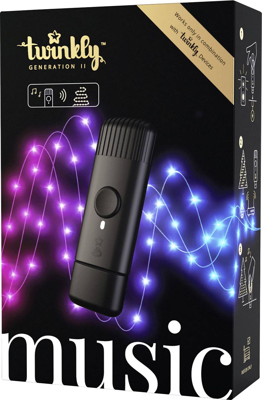 Twinkly TMD01USB Music Dongle über USB per App steuerbar