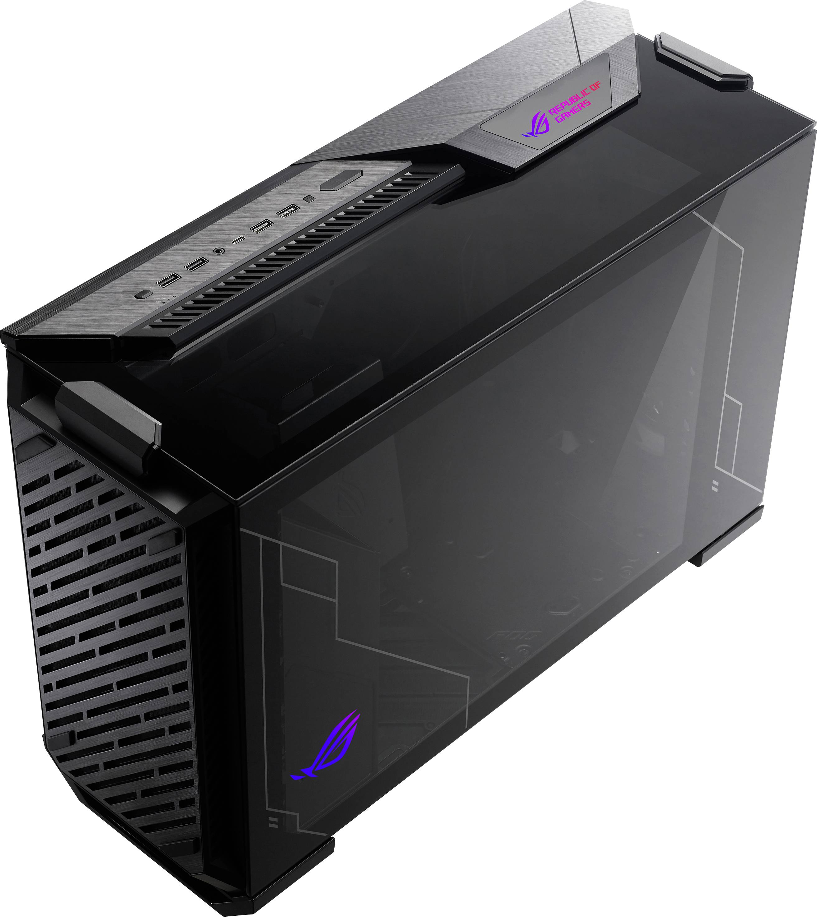 Asus ROG Z11 Mini-Tower PC-Gehäuse, Gaming-Gehäuse Schwarz