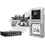 ABUS ModuVis Set M Video-Türsprechanlage LAN, WLAN Komplett-Set Grau-Aluminium