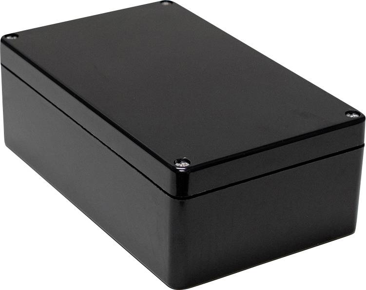 Hammond Electronics 1590ZGRP162BK Universal-Gehäuse 260 x 160 x 90 Polyester Schwarz 1St.