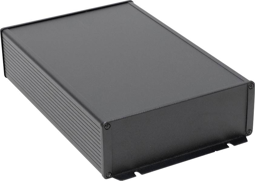 Hammond Electronics 1457U2802EBK Universal-Gehäuse 280 x 165 x 55 Aluminium Schwarz 1St.