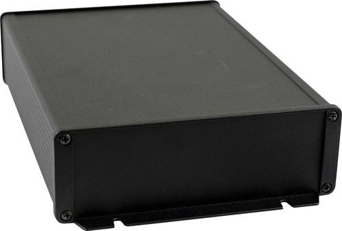 Hammond Electronics 1457T2202BK Universal-Gehäuse 220 x 165 x 55 Aluminium Schwarz 1 St.