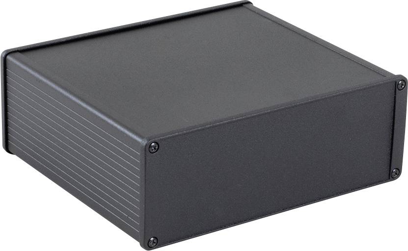 Hammond Electronics 1457U1601EBK Universal-Gehäuse 160 x 165 x 55 Aluminium Schwarz 1 St.