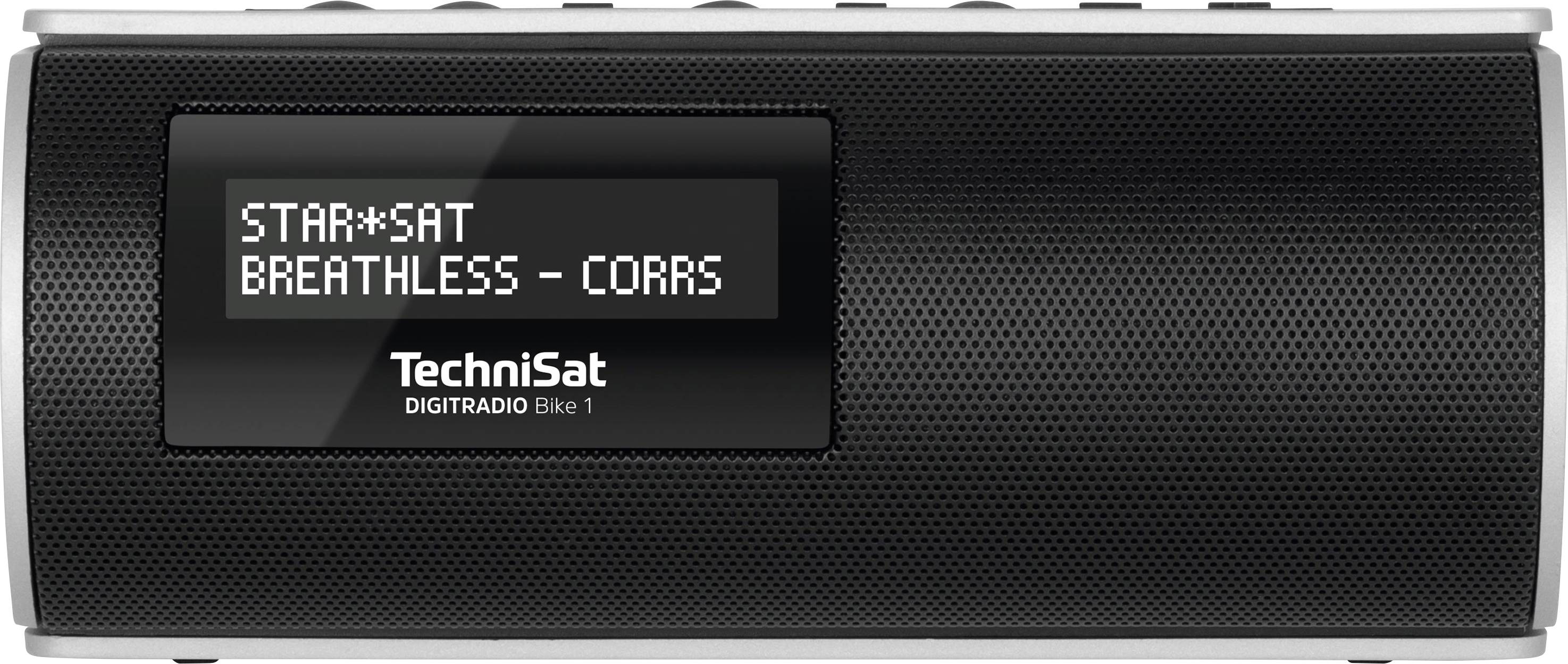 TechniSat DIGITRADIO Bike 1 Taschenradio DAB+, DAB, UKW Bluetooth® wasserdicht, spritzwassergeschüt