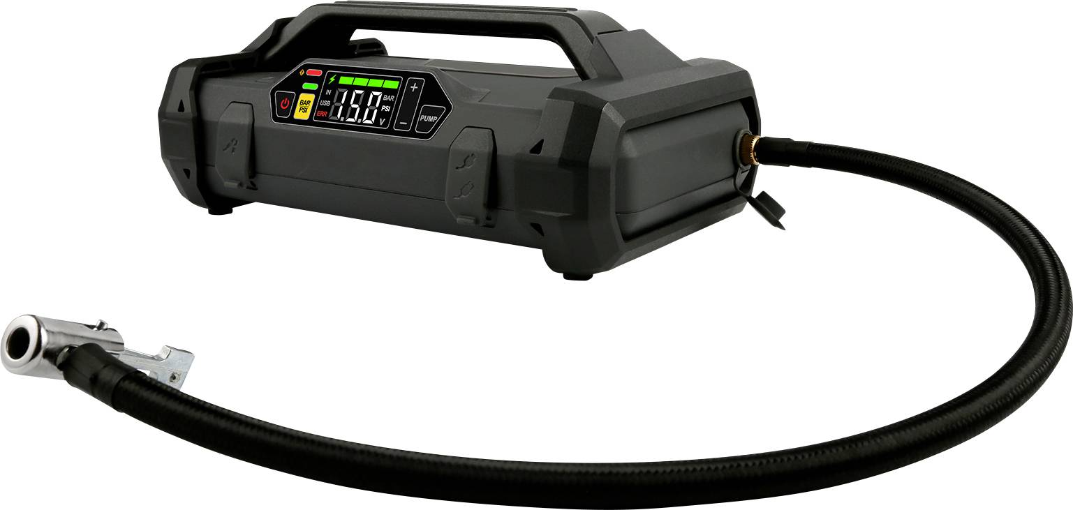 Schnellstartsystem Lokithor GRPJST002 Starthilfestrom (12 V)=1000 A Arbeitsleuchte, Kompressor, Lade- und Aufbewahrungsstation, Ladezustandsanzeige