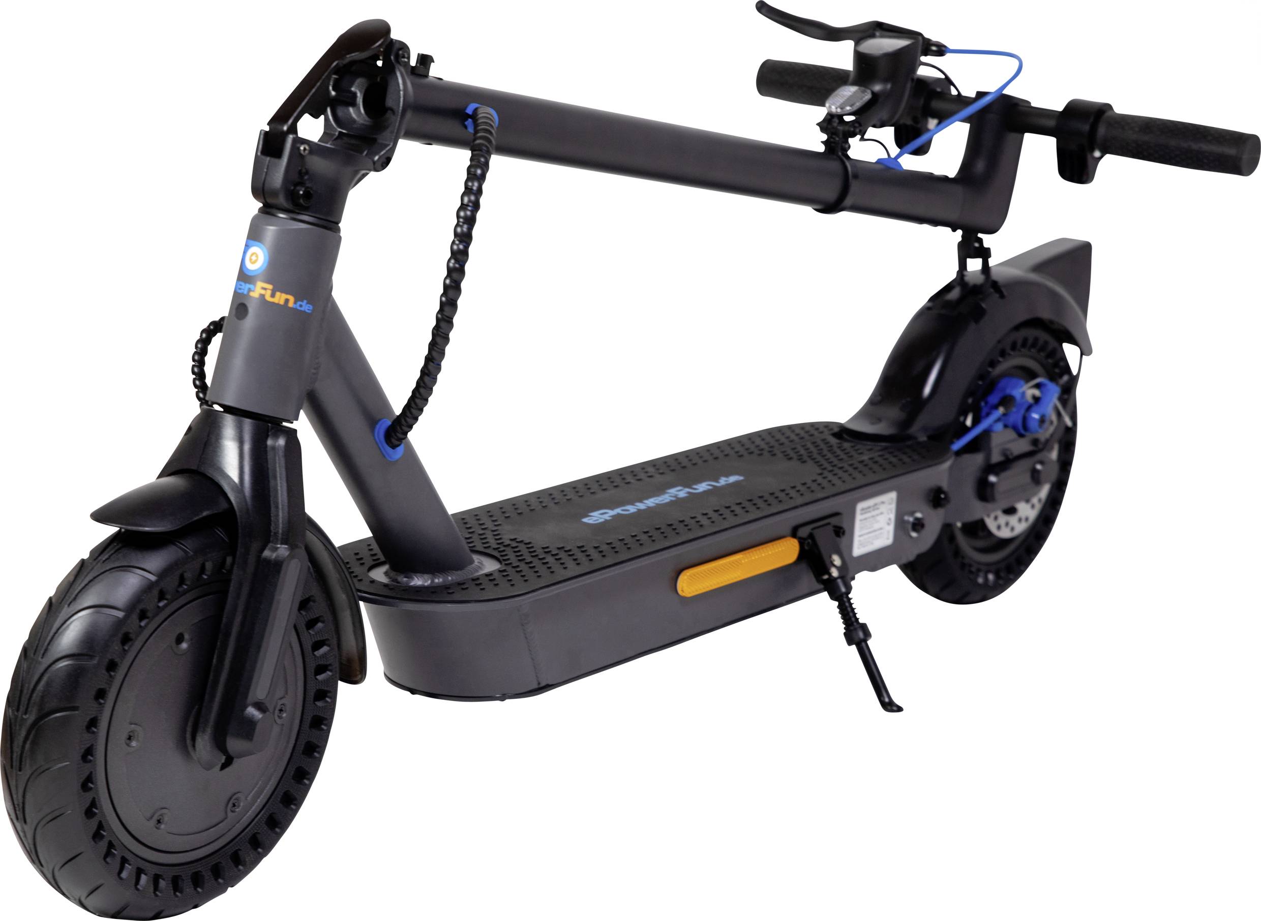 EPowerFun ePF-1 PRO City E-Scooter Schwarz Li-Ion 36V 11.6Ah Straßenzulassung: Deutschland