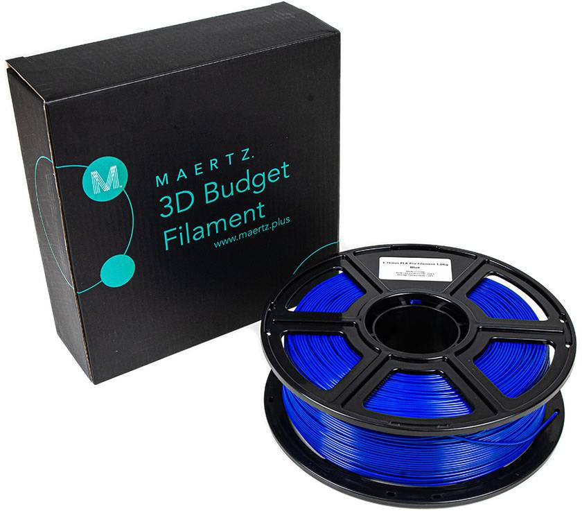 Maertz 8005 Budget PLA Pro Blau 1,75mm 1KG Filament PLA 1.75mm 1000g Blau 1000g