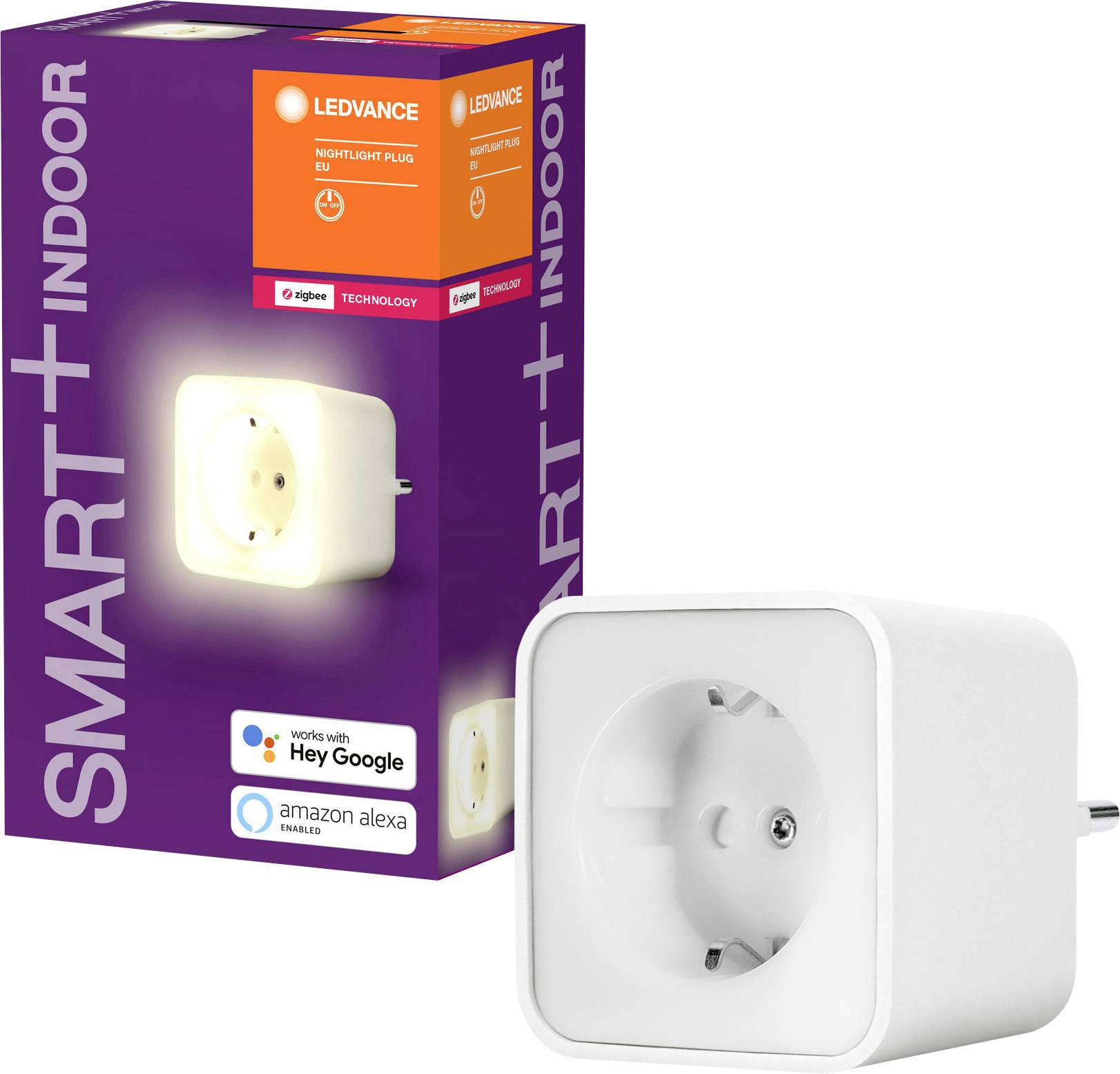 LEDVANCE SMART+ NIGHTLIGHT Plug 4058075570955 ZigBee Steckdose Innenbereich 3680W