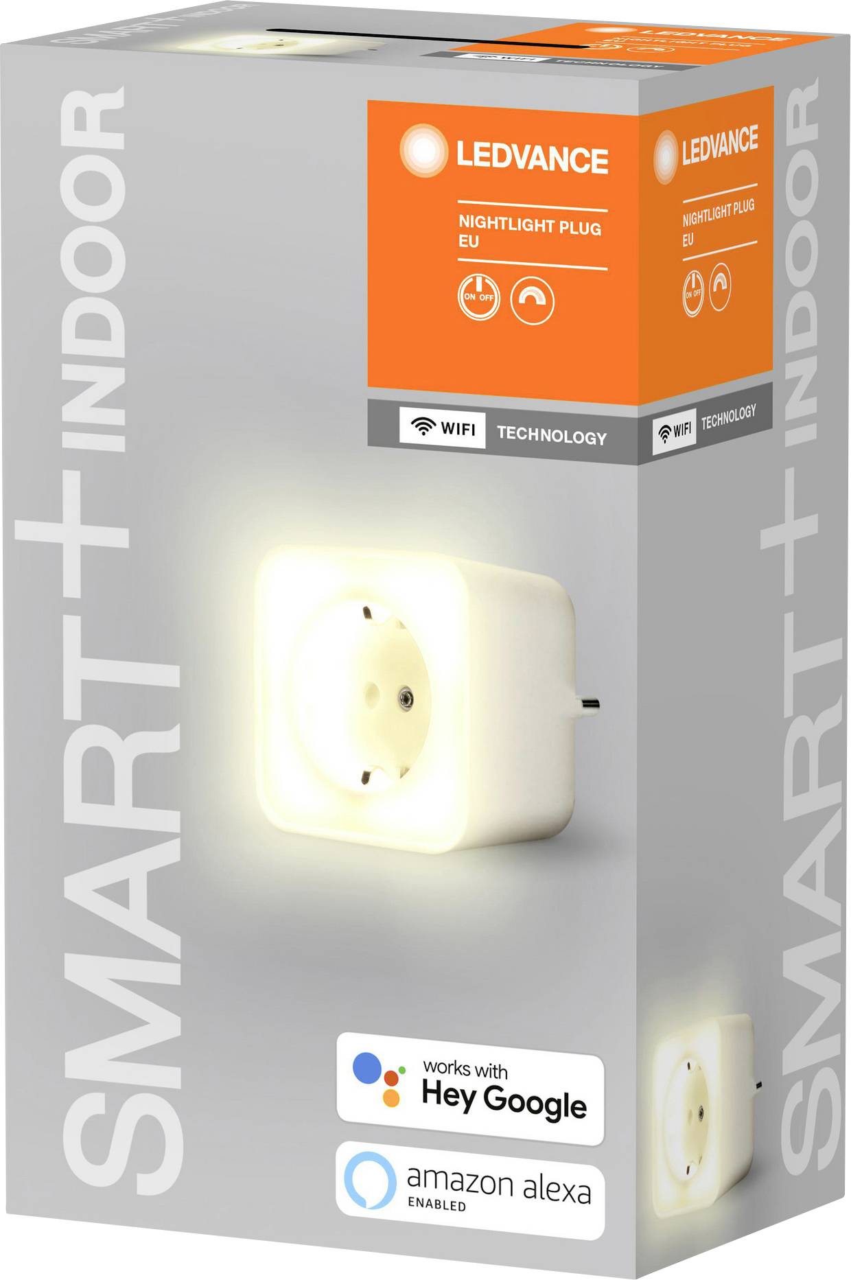 LEDVANCE SMART+ NIGHTLIGHT Plug 4058075570993 Wi-Fi Steckdose mit Messfunktion Innenbereich 3680 W