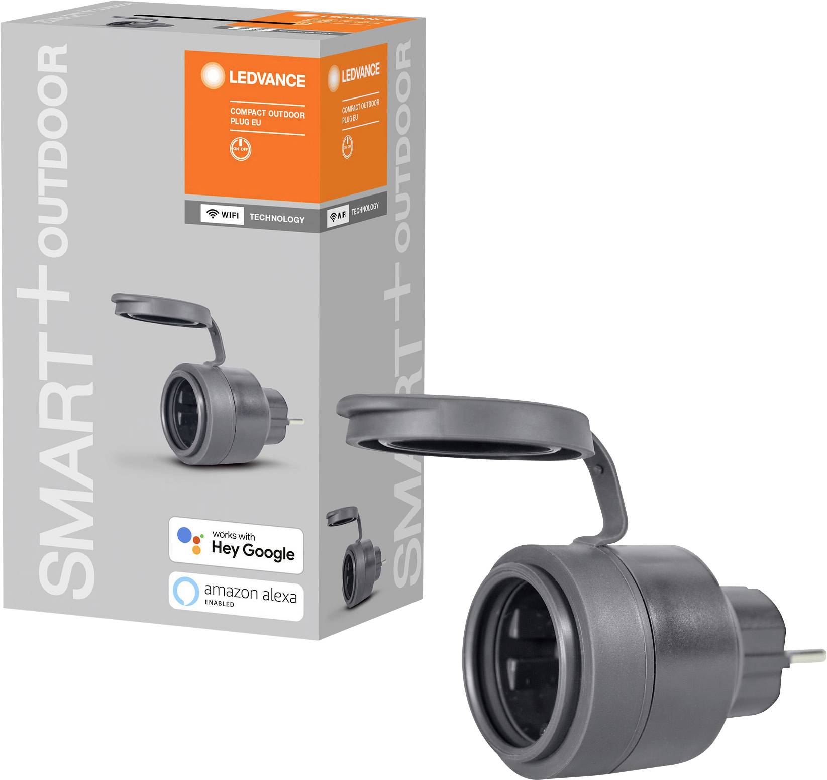 LEDVANCE SMART+ Compact Outdoor Plug 4058075570979 Wi-Fi Steckdose Außenbereich 3680 W