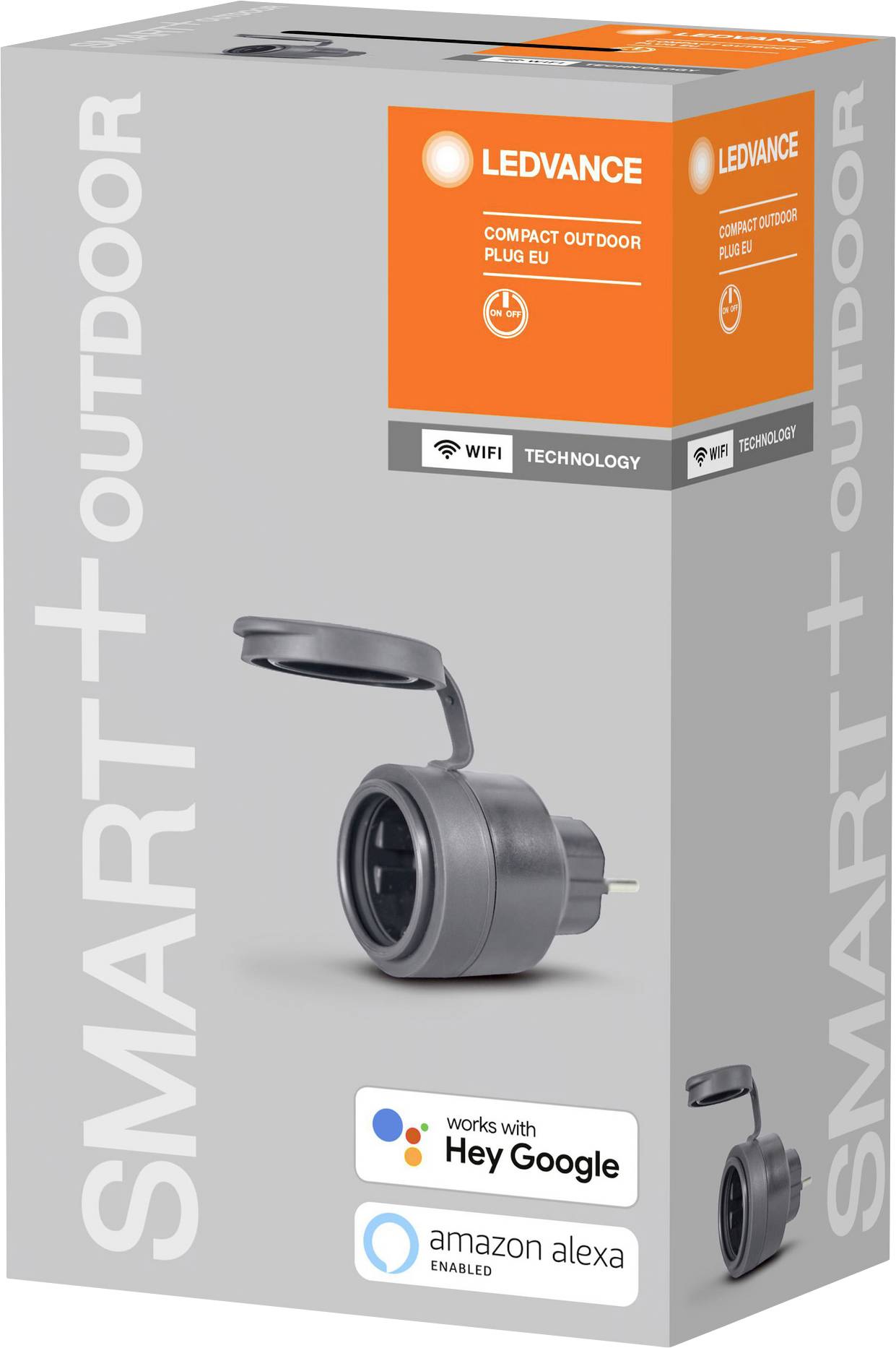 LEDVANCE SMART+ Compact Outdoor Plug 4058075570979 Wi-Fi Steckdose Außenbereich 3680 W