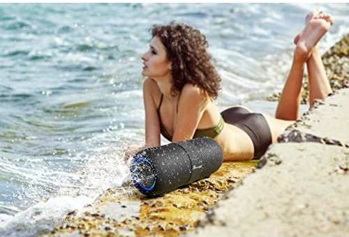 Music Man BT-X56 Bluetooth® Lautsprecher spritzwassergeschützt, USB, AUX Schwarz