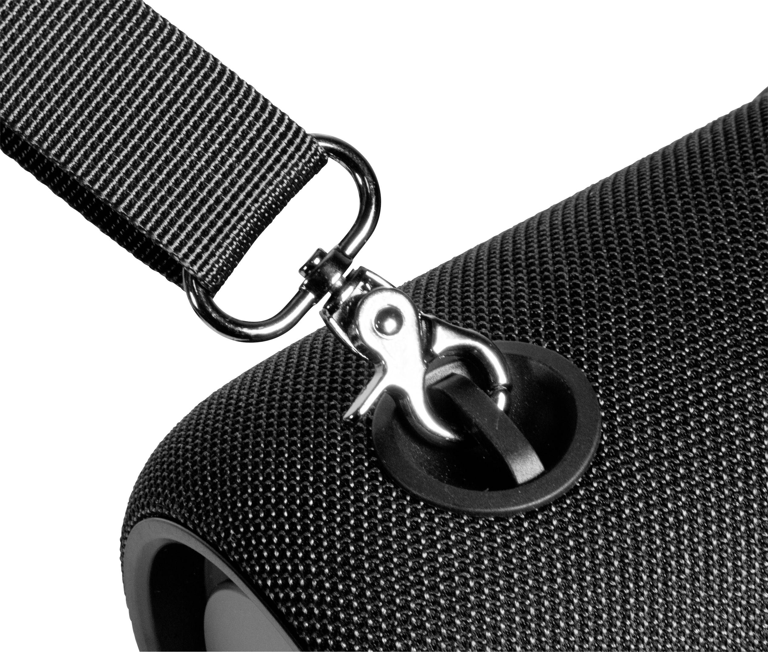 Music Man BT-X56 Bluetooth® Lautsprecher spritzwassergeschützt, USB, AUX Schwarz