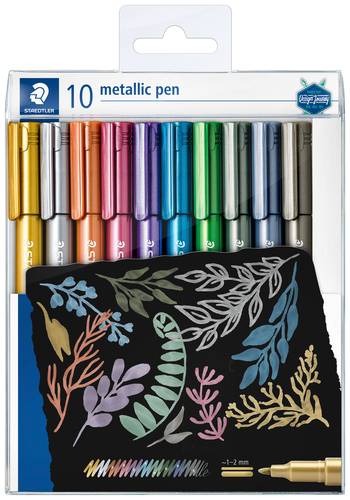 Staedtler Deco Marker Deco Marker 8323 Metallic, Bunt 1 Set