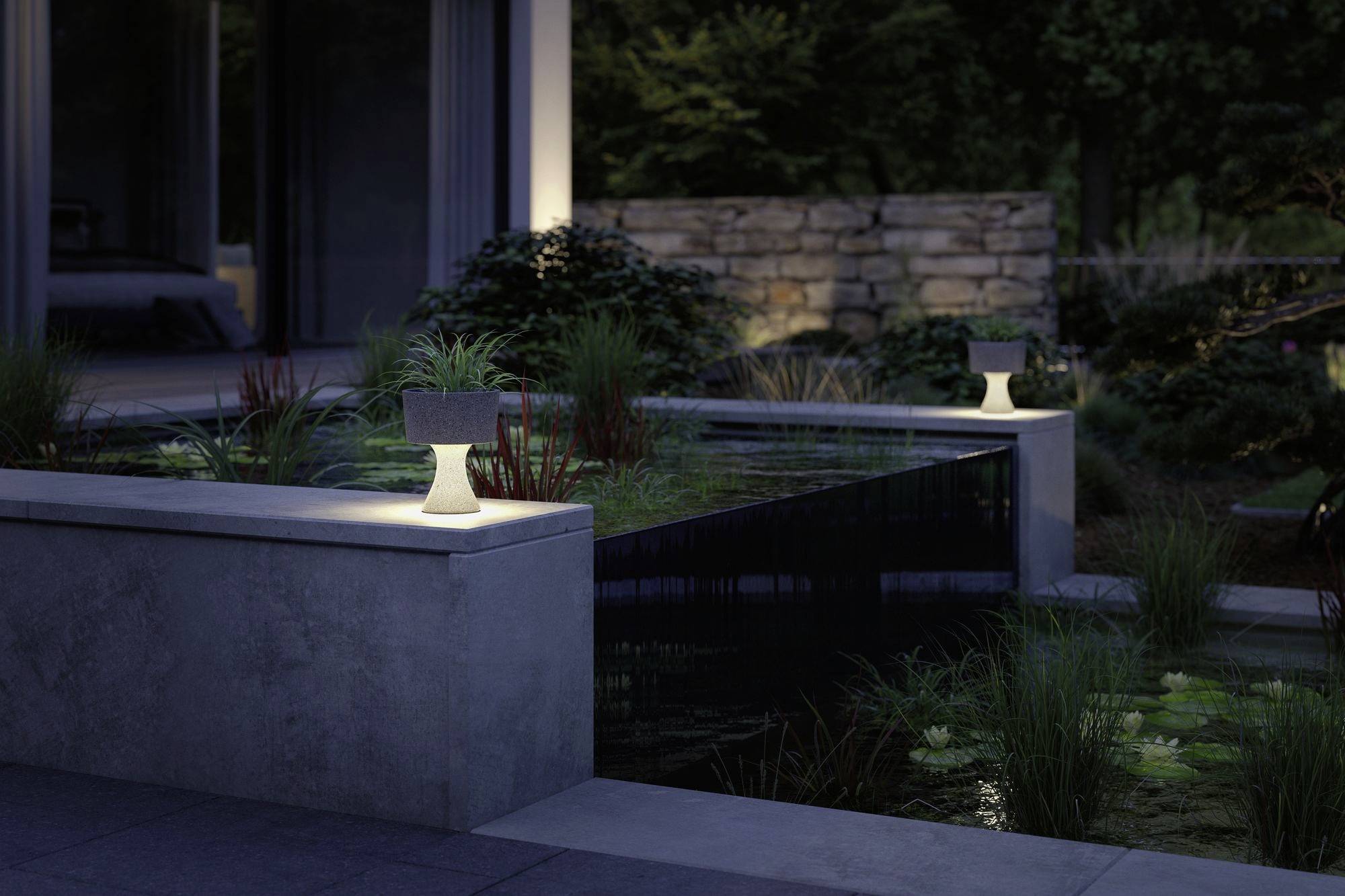 Paulmann 94503 Dekoleuchte 7 W schwarzer Sandstein