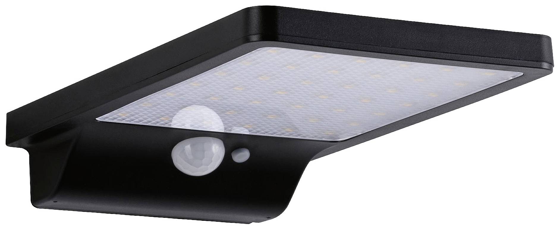 Paulmann 95393 Solveig Solar-Wandlampe 4W Warmweiß Schwarz