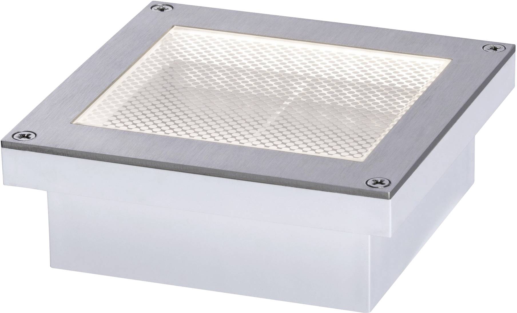 Paulmann 94336 Bodeneinbauleuchte LED fest eingebaut LED 3W Aluminium, Grau