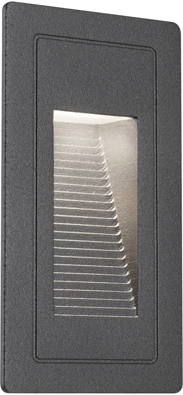 Paulmann 94382 Wandeinbauleuchte LED fest eingebaut LED Schwarz