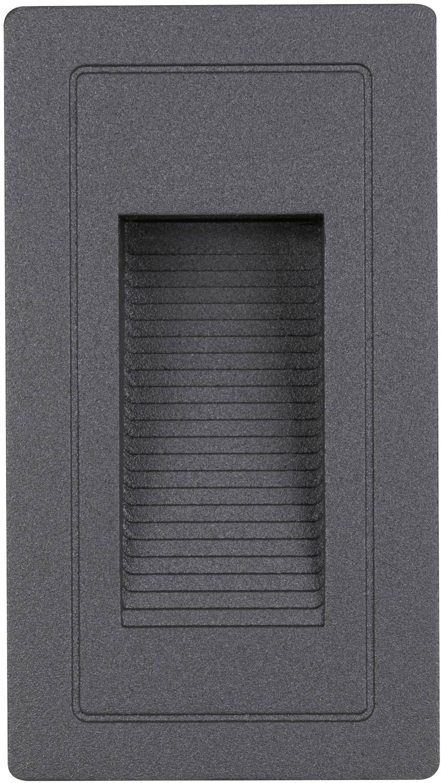 Paulmann 94382 Wandeinbauleuchte LED fest eingebaut LED Schwarz