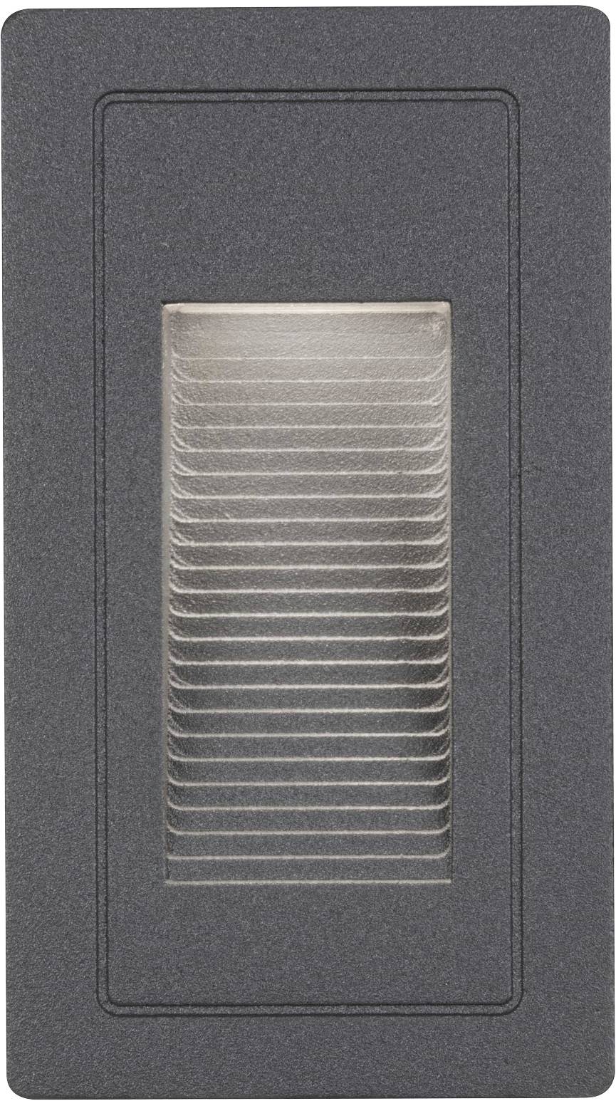 Paulmann 94382 Wandeinbauleuchte LED fest eingebaut LED Schwarz