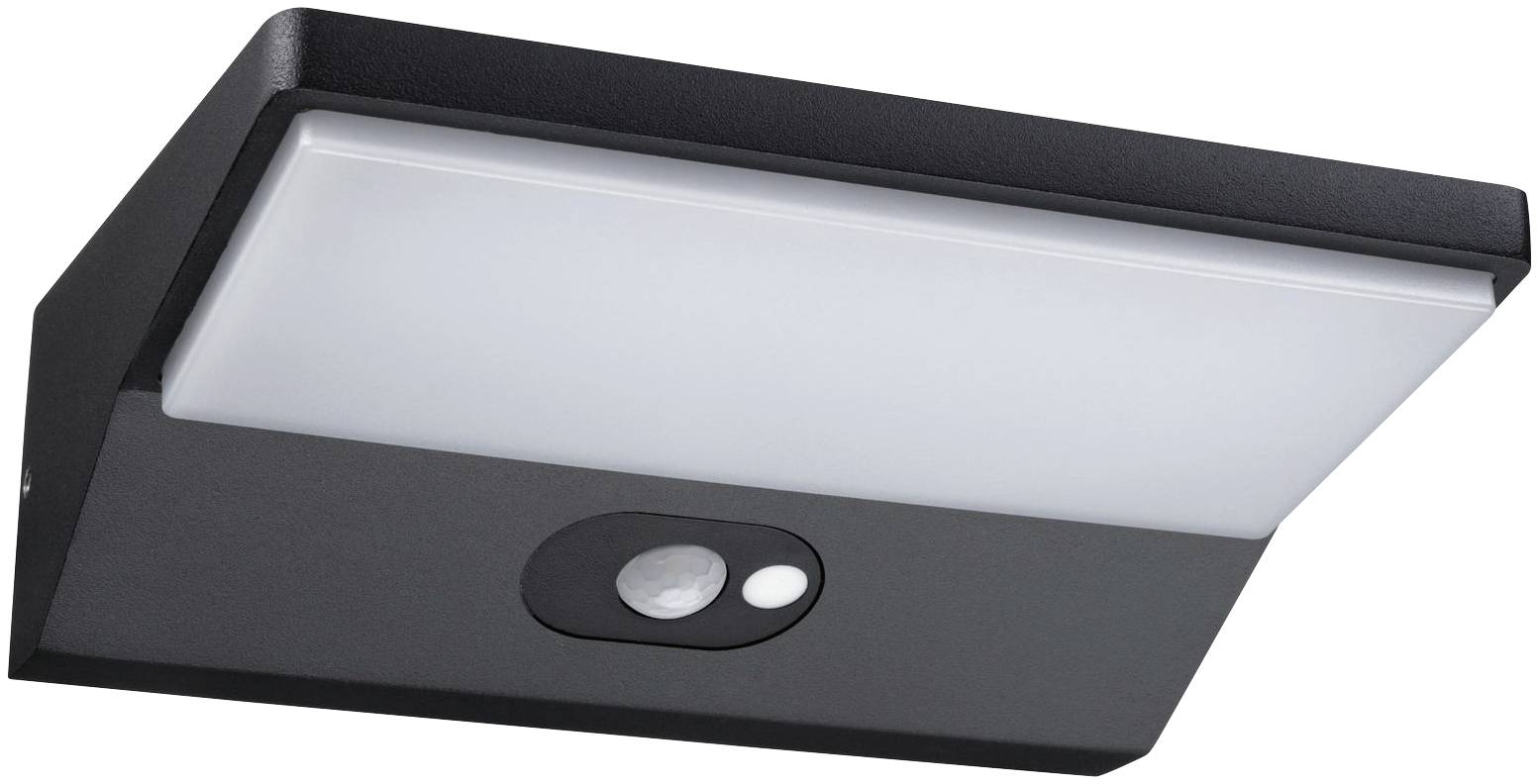 Paulmann 94333 Außenwandleuchte LED LED fest eingebaut Dunkelgrau