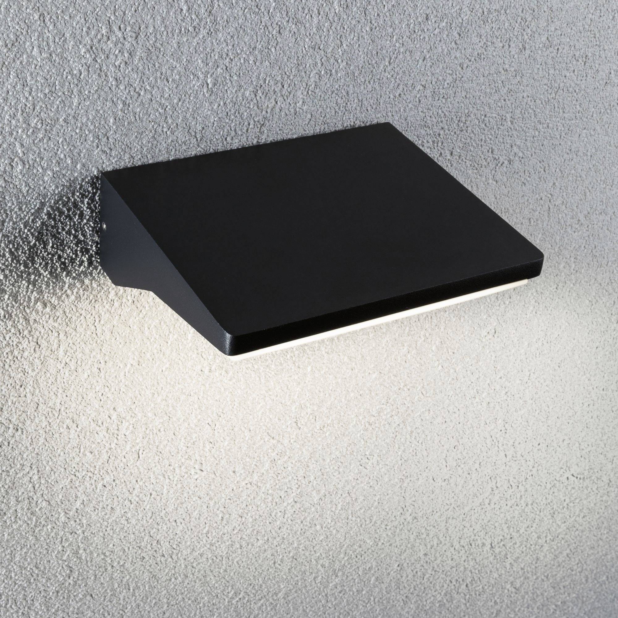 Paulmann 94333 Außenwandleuchte LED LED fest eingebaut Dunkelgrau